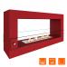 Биокамин SteelHeat FRAME ONE 900 красный